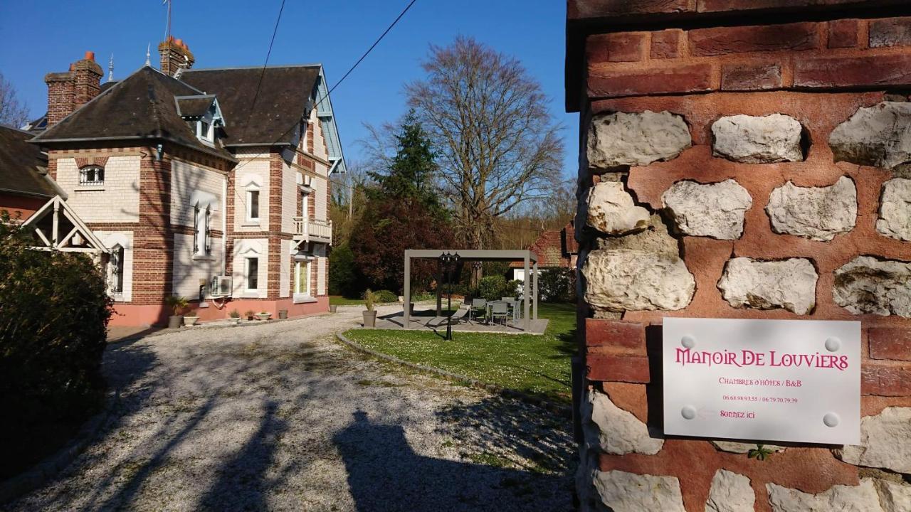 Ferienwohnung Le Manoir De Louviers Exterior foto