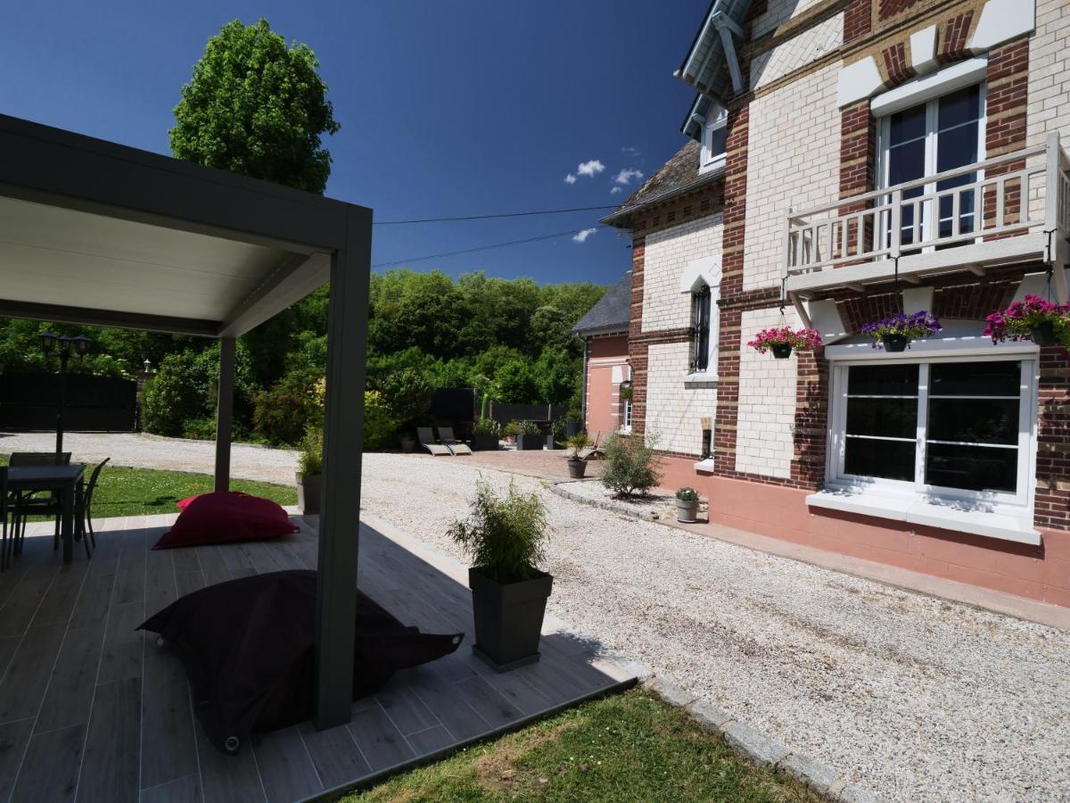 Ferienwohnung Le Manoir De Louviers Exterior foto